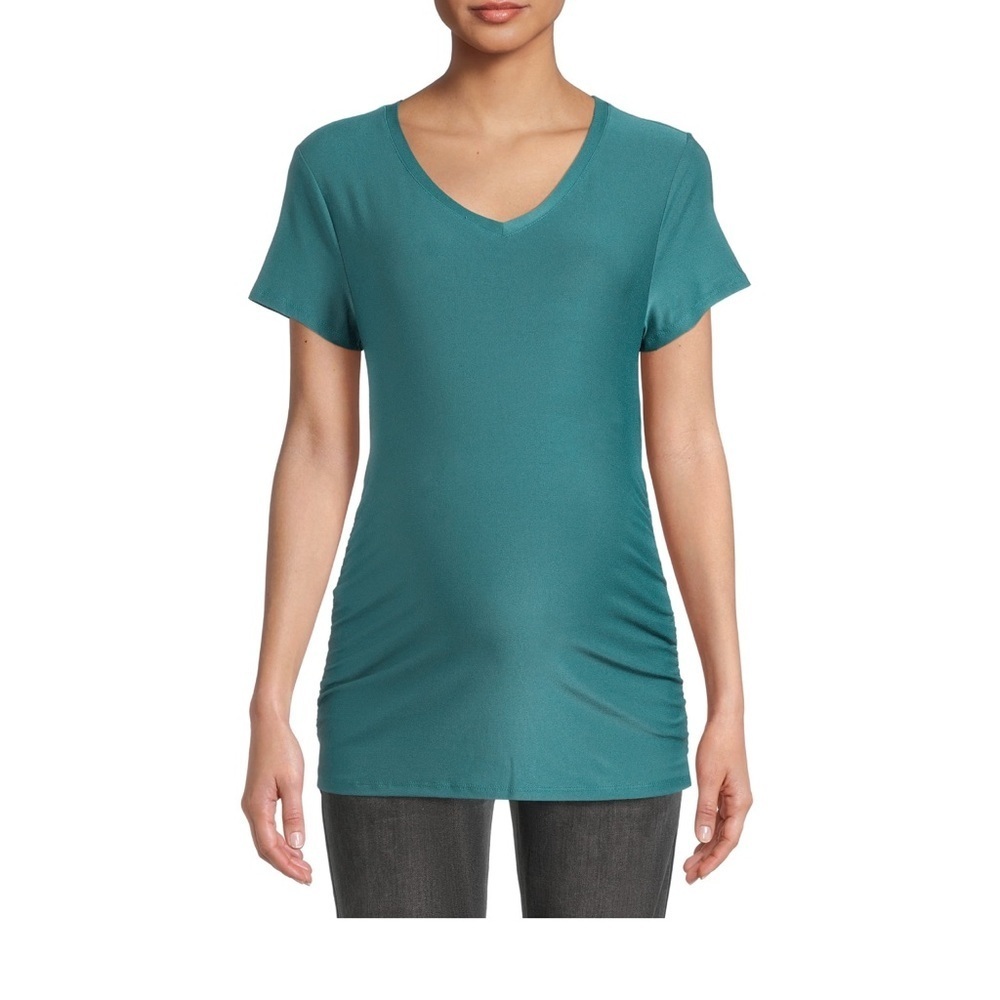 Women's Maternity Short Sleeve T-Shirt - Picture 4 of 6
